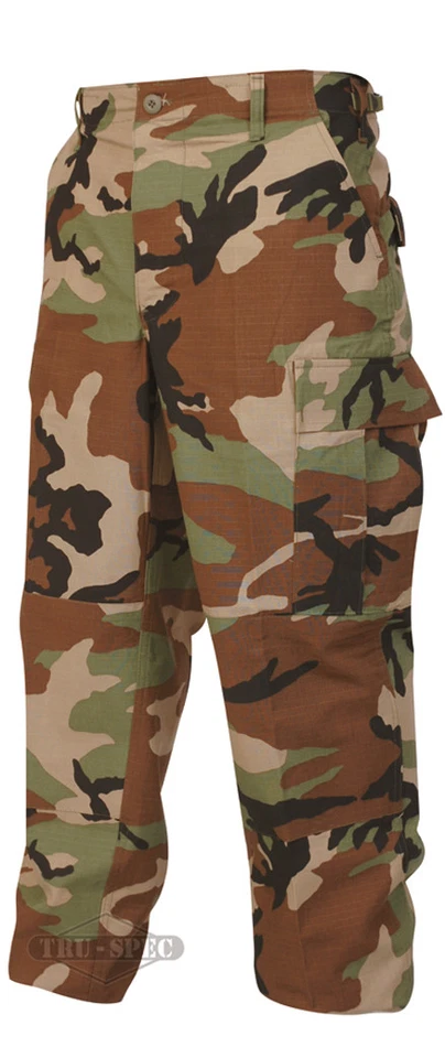 Tru-Spec Woodland BDU Pants 100% Cotton RS