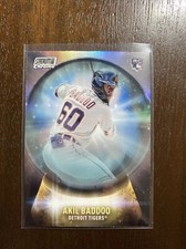 Akil Baddoo 2021 Topps Stadium Club Chrome Crystal Ball Red RC SP Mint Refractor