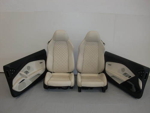 Audi R8 4S Lederausstattung Ledersitze Sportsitze Raute Leder elektrisch Schalen