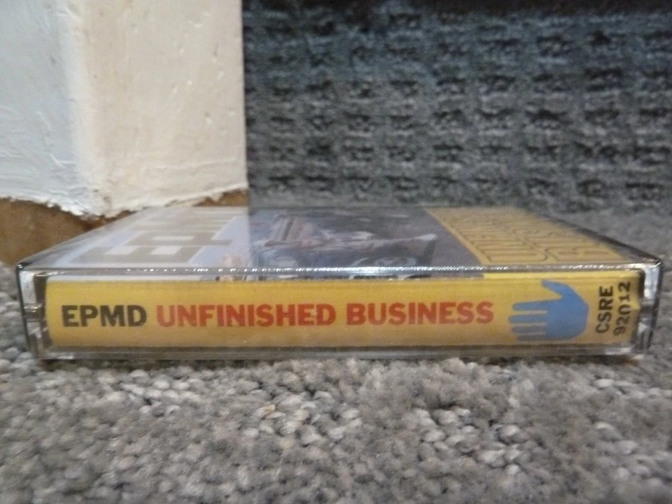 EPMD Unfinished Business 1989 Fresh Records Cassette Tape RARE BRAND NEW SEALED - Image 2 of 4