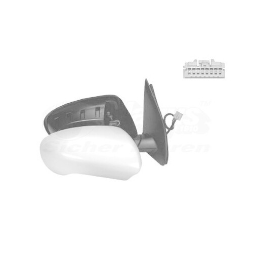 VAN WEZEL Außenspiegel 3083807 - Elektrisch Verstellbarer Spiegel Für Mercedes Sprinter W906