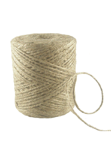 1-1500m 2 ply Natural Brown Soft Jute Twine Sisal Wool String Rustic Shabby Reel - Picture 7 of 9