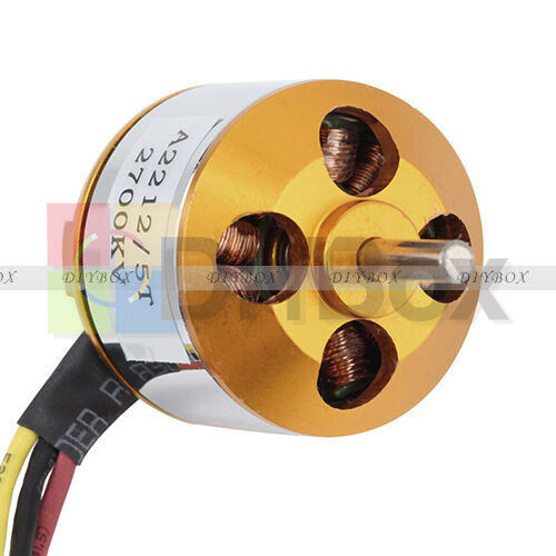 A2212 930/1000/1400/2200/2700KV Motor Outrunner bürstenlos Servo Halbarm f/RC - Bild 15 von 38