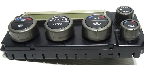 2005-2007 Nissan Armada Titan AC Heater climate Control Switch Black - Picture 3 of 8