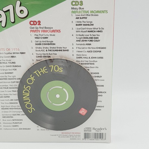 SOUNDS OF THE 70's 1976 3 CD Set (John Paul Young Sherbet Skyhooks) Rare NEW - Picture 6 of 8