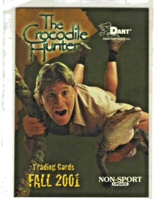 2001 The Crocodile Hunter STEVE IRWIN Trading card Promo Dart | eBay