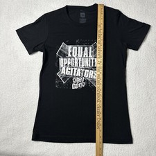 WWE Riott Squad Small Black Shirt Equal Opportunity Agitators Liv Morgan