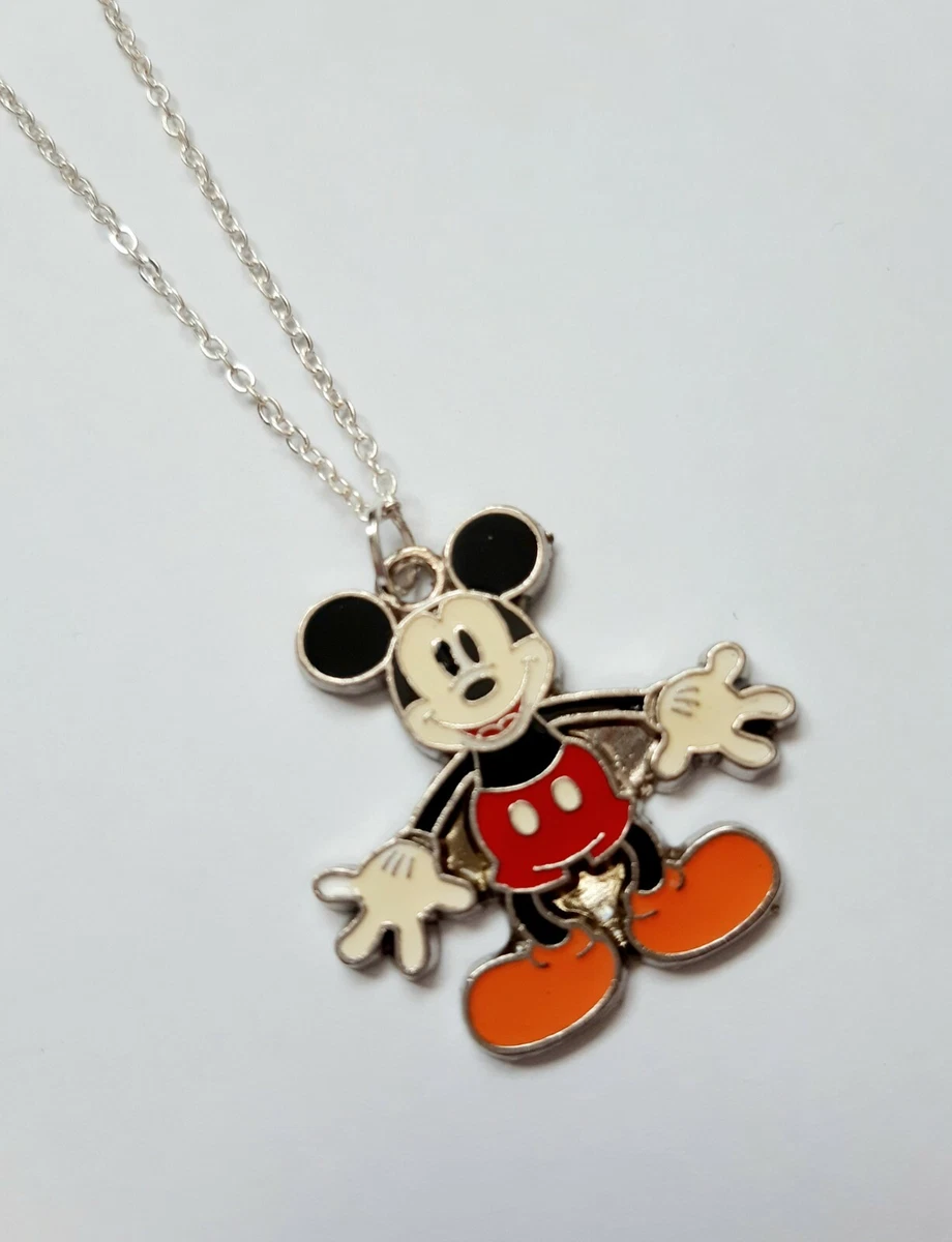 Mickey mouse shop locket necklace