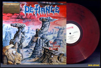 DEFIANCE Void Terra Firma LP on COLOR VINYL New /1000 Red/Black