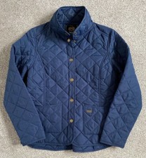Gorgeous Womans Toggi Padded Navy Country Jacket Uk 14
