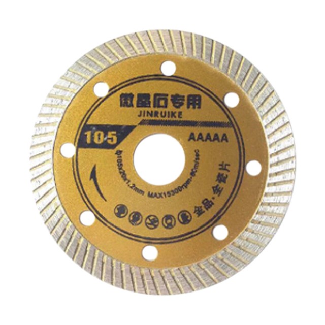 Porcelain Tile Cutting Diamond Blade Disc Thin Turbo 105MM/4" Angle