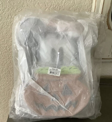 LOUNGEFLY Disney Halloween Minnie Mouse Witch Pumpkin Cauldron Mini Backpack New - Picture 2 of 8