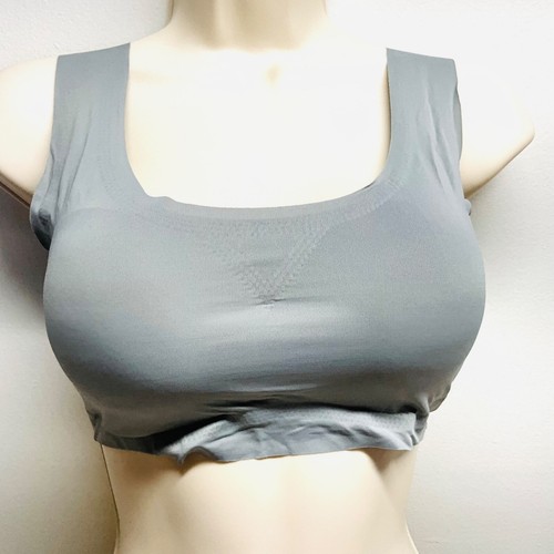 Women's 3-Pack Seamless Wireless Bra Comfortable Wire Free Size L - Picture 2 of 12