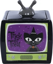 Stephanie Imports Trick or Treat - Vintage TV Halloween Themed Fall Holiday Cera