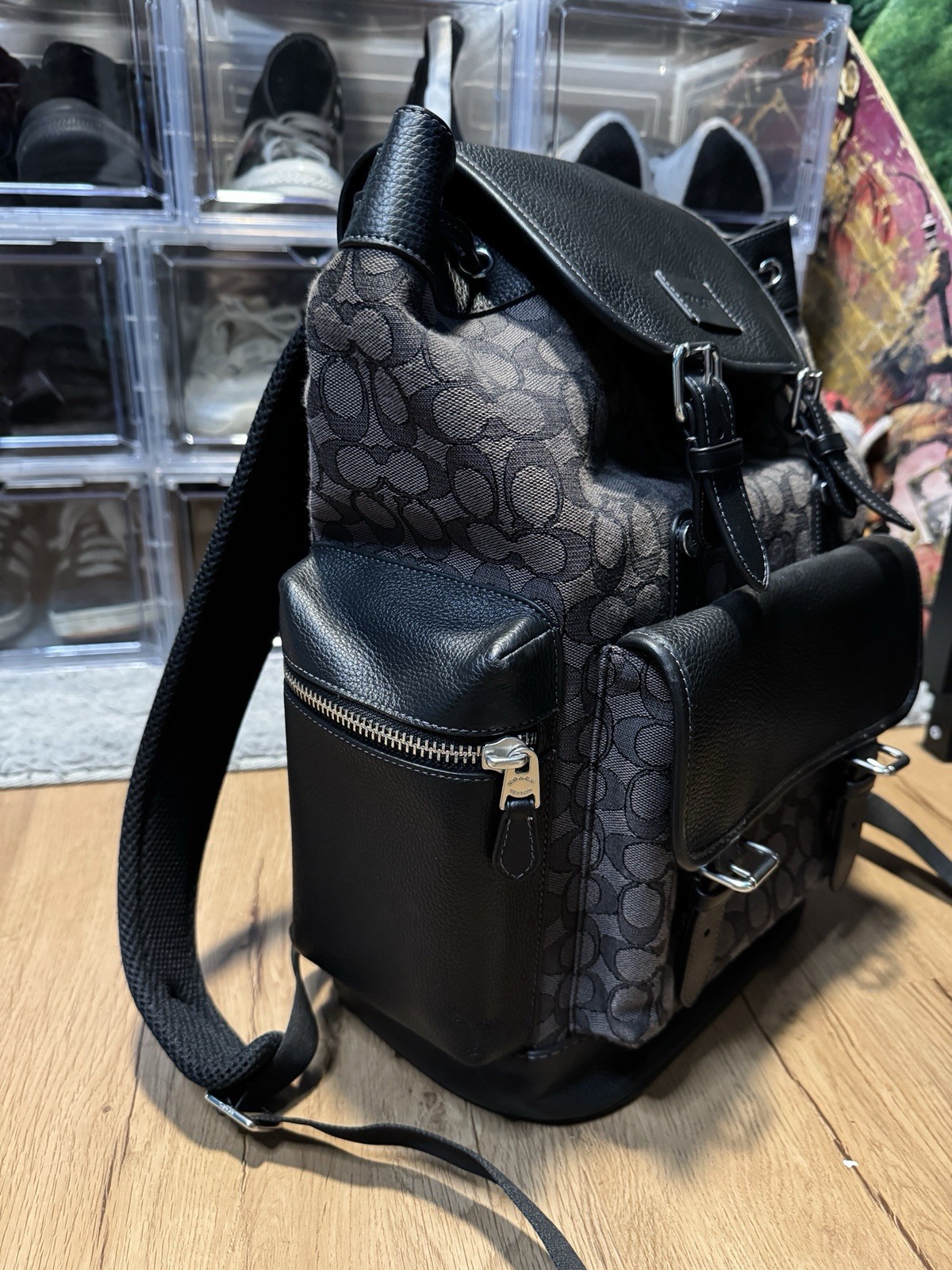 Coach Backpack - image 7