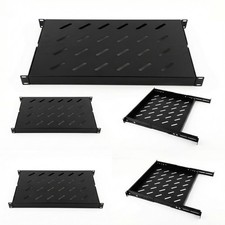 19" Rack Mount Pull-Out Sliding Keyboard Mouse Network Shelf Tra