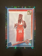 2025 Donruss WNBA Saniya Rivers Rated Rookie Green Laser SP 🔥 Sun