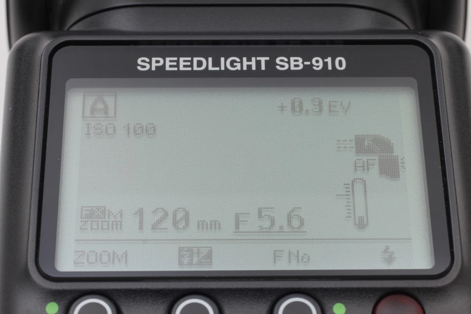 [ Almost Unused w/Case ] Nikon SB-910 Speedlight Shoe Mount Flash From Japan - Image 3 of 4