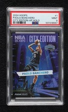 2024 NBA Hoops City Edition Holo Artist Proof 14/25 Paolo Banchero #1 PSA 9 14dq