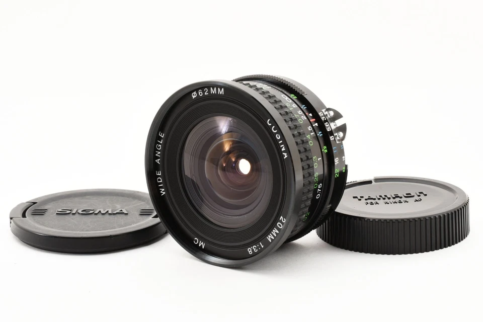 [ MINT ] Cosina MC 20mm f3.8 Wide Angle Macro Lens Nikon F Mount From Japan - Image 2 of 4