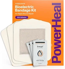 Bioelectric Bandage Kit for Wound Care & Fast 6.0x6.0" (Pack of 3) 
