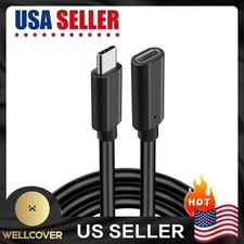 1.3/6.5 Feet Type C USB 3.1 Male to USB-C Female Extension Data Cable Cord NEW
