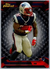 2013 Finest 8 Stevan Ridley    New England Patriots Football Card