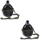  2 PCS Wasserflasche Metall Wasserkocher Für Camping Wasserkessel