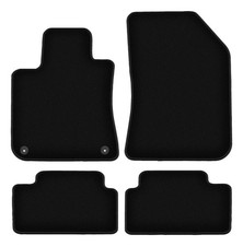 Tapis de sol en velours noir pour Peugeot 308 II année 2013- set 4 pièces