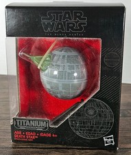DEATH STAR Star Wars Titanium Series The Black Series  33 Hasbro Die Cast