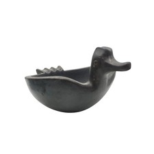 Vintage Aldo Londi Bitossi Bird Duck Ashtray 50s Italy Pottery