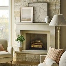 30 X30 Line Abstract Framed Canvas Wall Art - Threshold Designed Studio McGee