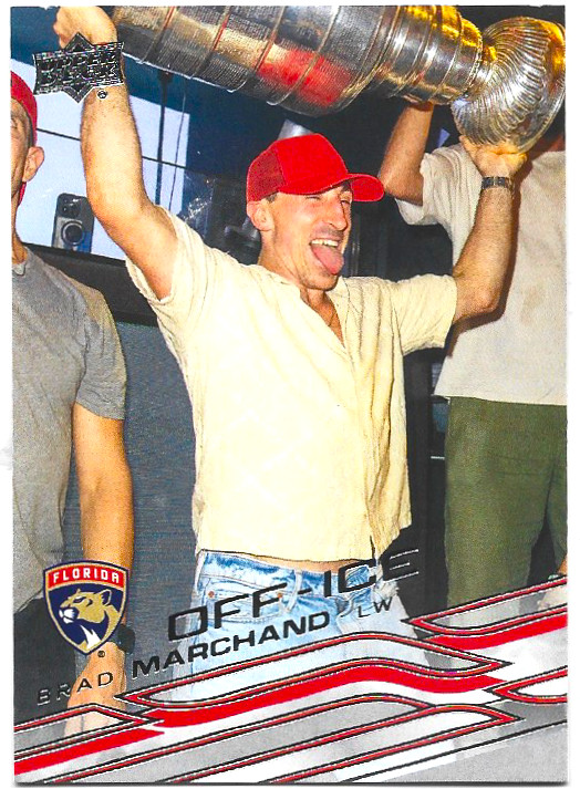 2026-27 Upper Deck Series 1 #70 Brad Marchand Off Ice SP Florida Panthers