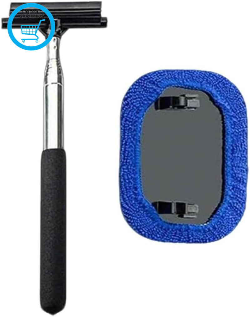 Car Squeegee,Retractable Car Mirror Wiper Side Mirror Squeegee, Car Rearview Mir