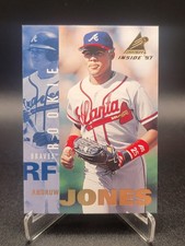 1997 Pinnacle Inside Andruw Jones Rookie #128 (RC) Atlanta Braves