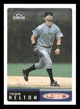 2002 Topps Total #TTC10 Todd Helton Team Checklists Colorado Rockies