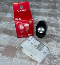  55 NIB Genuine Canon Video Light VL-3 for Advanced Accessory Shoe Camcorders