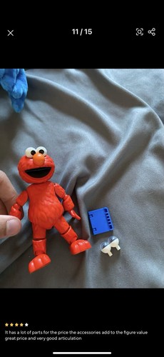 Lot of four Sesame Street Action Figures Assembly Required 13.5 Cm Blockees - Picture 4 of 12