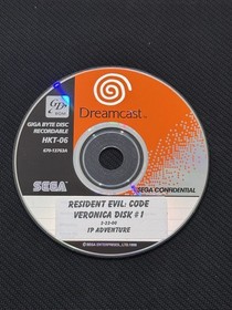Sega Dreamcast Prototype GD-ROM (HKT-06) Resident Evil: Code Veronica (RARE GEM)