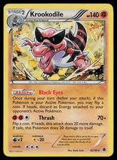 Krookodile 62/98 Emerging Powers Rare, Cracked Ice Holo MP on eBay
