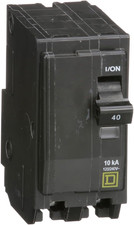 Square D by Square D - QO240CP QO 40 Amp Two-Pole Circuit Breaker