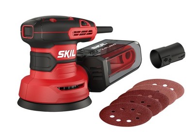 SKIL 7471AA 125mm Exzenterschleifer 300W Ausgleichsgewichts & Staubauffangsystem