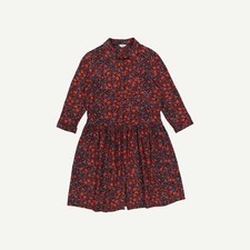 Hush Womens Red Floral Shirt Above Knee Dress Size 6