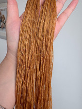 OOAK Doll Head Reroot Braids Hair 30g/80cm
