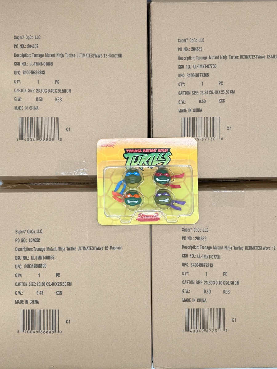 2003 NINJA TURTLES Super7 Ultimates! Teenage Mutant Wave 12 +