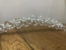 Luxury Pearl and Crystal Tiara – Formal Hair Accessory for Weddings & Parties