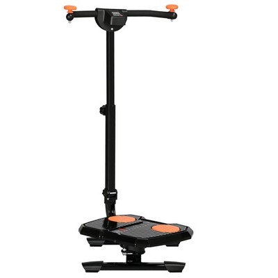 Ab Twister Height Adjustable Twist Board with LCD Monitor Core Fitness, Orange