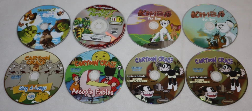 HUGE DVD CARTOON CRAZE SUPERHERO KIDS MOVIE LOT 26 DISCS DISNEY STAR WARS MARVEL - Image 2 of 4