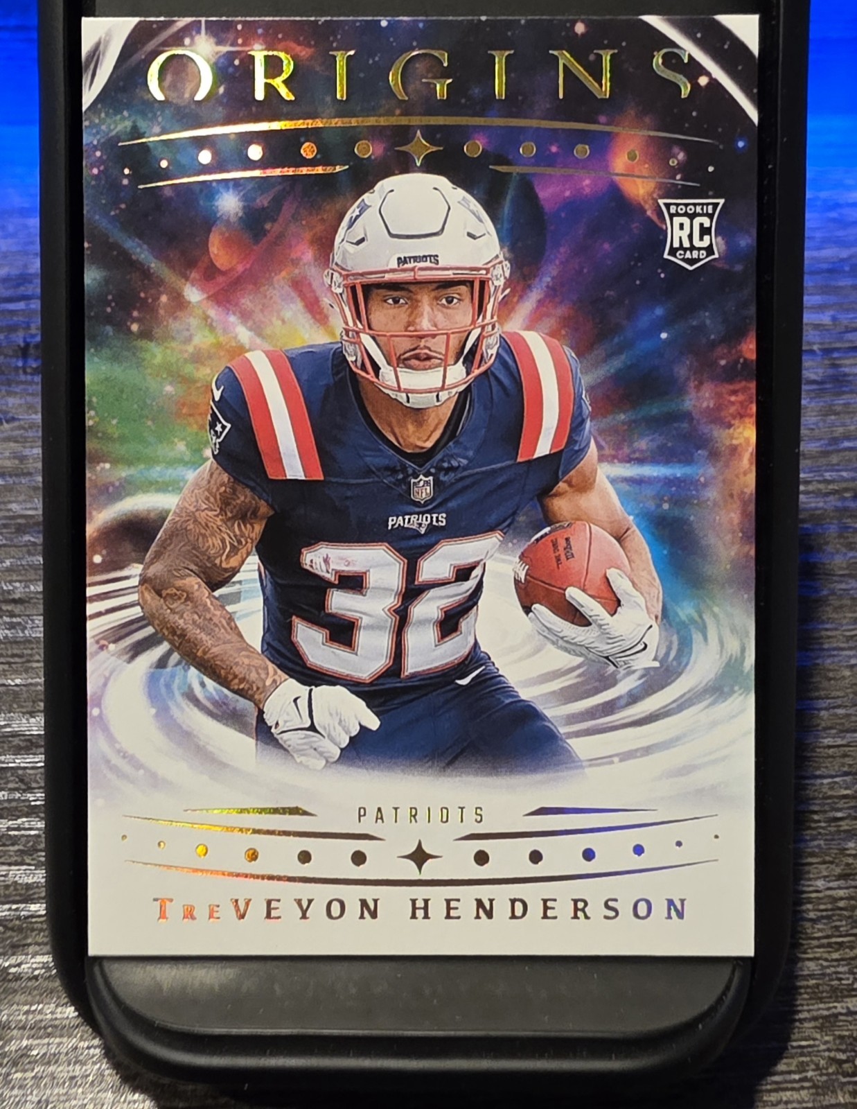 2025 Panini Origins TreVeyon Henderson #105 RC ~ New England
