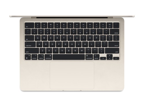 Macbook Air (2022) 13.6" M2 10GPU 24GB 1TB Starlight A- Qwerty US - Afbeelding 6 van 6